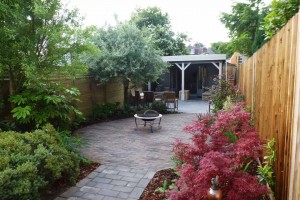Carol Bridges townhouse garden project